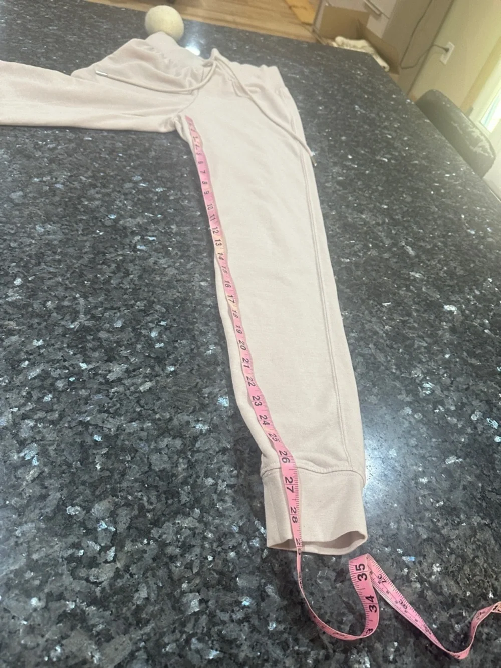 H&M Light Gray High-Waist Joggers